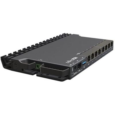 MikroTik RB5009UG+S+IN - Router 2.5GbE, 10GbE - rack-uitvoering MikroTik RB5009UG+S+IN - Router 2.5GbE, 10GbE - rack-uitvoering
