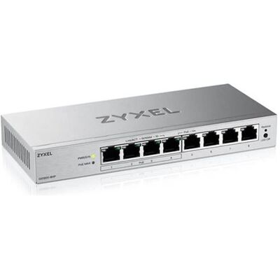 Zyxel GS1200v3 Series GS1200-8HPv3 - Switch - Beheerd - 8 x 10/100/1000 (4 PoE+) - desktop - PoE+ (68 W) Zyxel GS1200v3 Series GS1200-8HPv3 - Switch - Beheerd - 8 x 10/100/1000 (4 PoE+) - desktop - PoE+ (68 W)