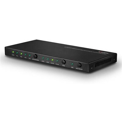 Lindy HDMI 2.0 18G Switch with Audio - Video/audio-schakelaar - 4 x HDMI - desktop Lindy HDMI 2.0 18G Switch with Audio - Video/audio-schakelaar - 4 x HDMI - desktop