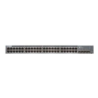 Juniper Networks EX Series EX3400-48P - Switch - L3 - Beheerd - 48 x 10/100/1000 (PoE+) + 4 x Gigabit SFP / 10 Gigabit SFP+ + 2 x 40 Gigabit QSFP+ - luchtstroom van voorkant naar achterkant - rack-uitvoering - PoE+ (740 W) Juniper Networks EX Series EX3400-48P - Switch - L3 - Beheerd - 48 x 10/100/1000 (PoE+) + 4 x Gigabit SFP / 10 Gigabit SFP+ + 2 x 40 Gigabit QSFP+ - luchtstroom van voorkant naar achterkant - rack-uitvoering - PoE+ (740 W)