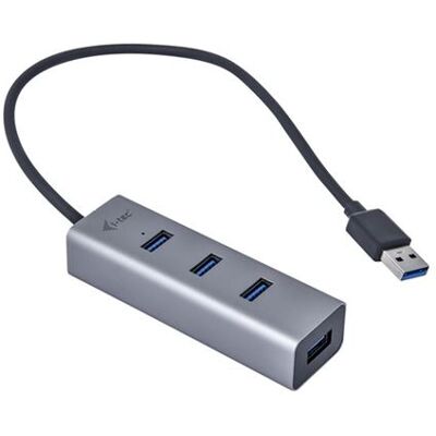 i-Tec USB 3.0 Metal Passive HUB - Hub - 4 x SuperSpeed USB 3.0 - desktop i-Tec USB 3.0 Metal Passive HUB - Hub - 4 x SuperSpeed USB 3.0 - desktop