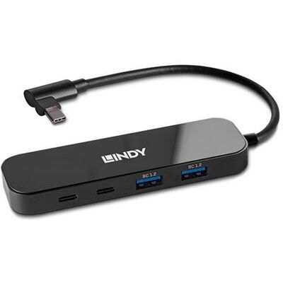 Lindy - Hub - 4 x USB 3.2 Gen 2 - desktop Lindy - Hub - 4 x USB 3.2 Gen 2 - desktop