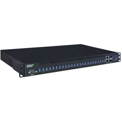 Digi AnywhereUSB 24 Plus - Hub - Beheerd - 24 x USB 3.1 Gen 1 + 2 x 1 Gigabit / 10 Gigabit SFP+ - rack-uitvoering - 100 - 240 V wisselstroom Digi AnywhereUSB 24 Plus - Hub - Beheerd - 24 x USB 3.1 Gen 1 + 2 x 1 Gigabit / 10 Gigabit SFP+ - rack-uitvoering - 100 - 240 V wisselstroom
