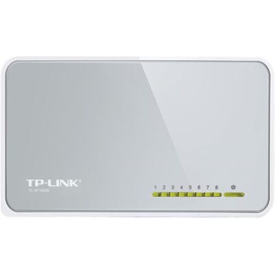 TP-LINK Technologies TP-LINK TL-SF1008D 8-Port 10/100Mbps Desktop Switch - switch - 8 poorten - desktop TP-LINK Technologies TP-LINK TL-SF1008D 8-Port 10/100Mbps Desktop Switch - switch - 8 poorten - desktop