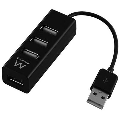 Eminent Ewent EW1123 - Hub - 4 x USB 2.0 - desktop Eminent Ewent EW1123 - Hub - 4 x USB 2.0 - desktop