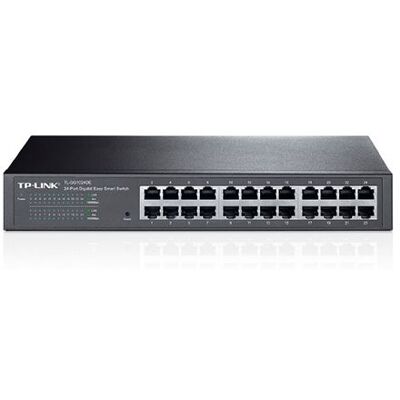 TP-Link JetStream TL-SG1024DE - Switch - 24 x 10/100/1000 - rack-uitvoering TP-Link JetStream TL-SG1024DE - Switch - 24 x 10/100/1000 - rack-uitvoering