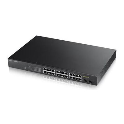 Zyxel GS1900-24HP - switch - 24 poorten - intelligent - rack-uitvoering Zyxel GS1900-24HP - switch - 24 poorten - intelligent - rack-uitvoering