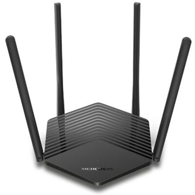 Mercusys MR60X V2 - Draadloze router 2-poorts switch - 1GbE - Wi-Fi 6 - Dual Band Mercusys MR60X V2 - Draadloze router 2-poorts switch - 1GbE - Wi-Fi 6 - Dual Band