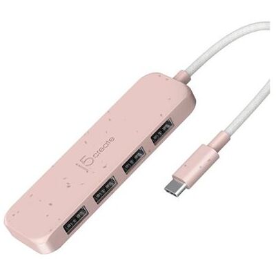 j5create JCH341ER - Hub - eco-friendly, USB-C - 4 x USB 3.2 Gen 2 - desktop j5create JCH341ER - Hub - eco-friendly, USB-C - 4 x USB 3.2 Gen 2 - desktop