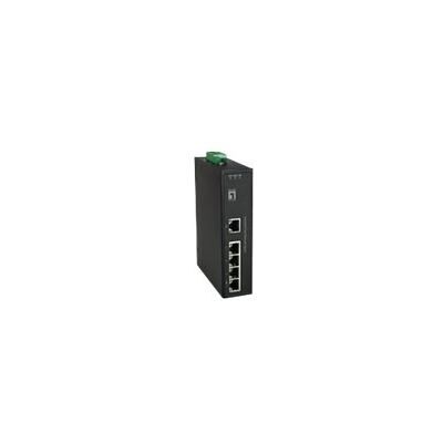 LevelOne IFS-0501 - Switch - 5 x 10/100 - monteerbaar op DIN-rails, desktop, wandbevestiging - Gelijkstroom LevelOne IFS-0501 - Switch - 5 x 10/100 - monteerbaar op DIN-rails, desktop, wandbevestiging - Gelijkstroom