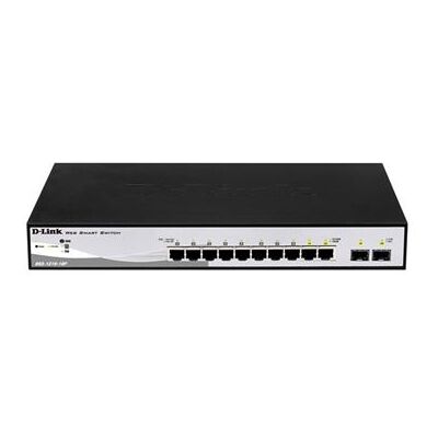 D-link systems D-Link Web Smart DGS-1210-10P - switch - 10 poorten - Beheerd D-link systems D-Link Web Smart DGS-1210-10P - switch - 10 poorten - Beheerd