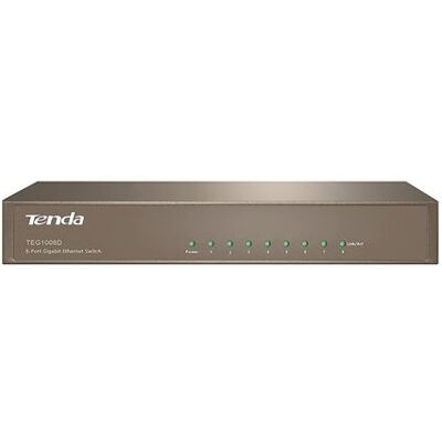 Tenda TEG1008D - Switch - 8 x 10/100/1000 - desktop Tenda TEG1008D - Switch - 8 x 10/100/1000 - desktop