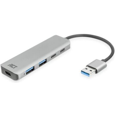 ACT - Hub - 3.0 - 2 x USB + 2 x USB-C - desktop ACT - Hub - 3.0 - 2 x USB + 2 x USB-C - desktop