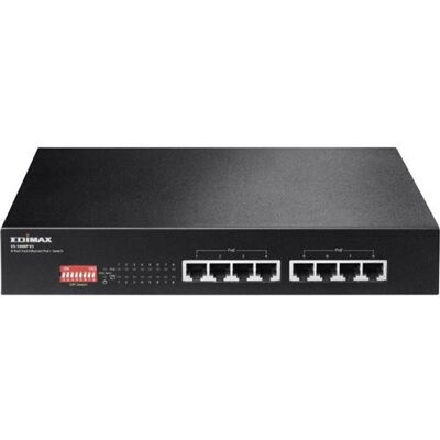 Edimax technology Edimax ES-1008P - V2 - switch - 8 x 10/100 (PoE+) - desktop - PoE+ (130 W) Edimax technology Edimax ES-1008P - V2 - switch - 8 x 10/100 (PoE+) - desktop - PoE+ (130 W)