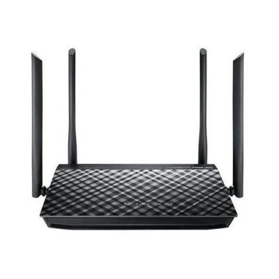 ASUS RT-AC1200G+ - Draadloze router 4-poorts switch - 1GbE Dual Band ASUS RT-AC1200G+ - Draadloze router 4-poorts switch - 1GbE Dual Band