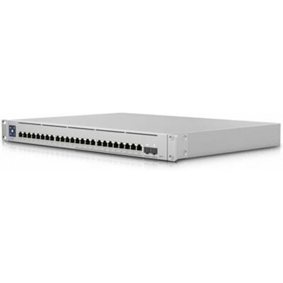 Ubiquiti UniFi Switch USW-Enterprise-24-PoE - Switch - L3 - Beheerd - 12 x 100/1000/2.5G (PoE+) + 12 x 10/100/1000 (PoE+) + 2 x 10 Gigabit SFP+ - rack-uitvoering - PoE+ (400 W) Ubiquiti UniFi Switch USW-Enterprise-24-PoE - Switch - L3 - Beheerd - 12 x 100/1000/2.5G (PoE+) + 12 x 10/100/1000 (PoE+) + 2 x 10 Gigabit SFP+ - rack-uitvoering - PoE+ (400 W)