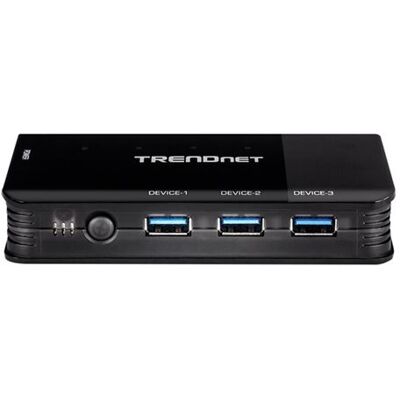 TRENDnet TK-U404 - Hub - 4 x USB 3.1 (for PCs) + 4 x USB 3.1 (for devices) - desktop TRENDnet TK-U404 - Hub - 4 x USB 3.1 (for PCs) + 4 x USB 3.1 (for devices) - desktop