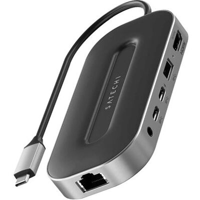 Satechi Multiport W - Dockingstation - USB4 - HDMI - 10Mb LAN Satechi Multiport W - Dockingstation - USB4 - HDMI - 10Mb LAN