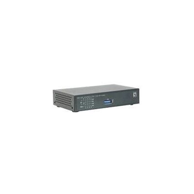 LevelOne FGP-1000 - Switch - 8 x 10/100 (PoE+) + 1 x 10/100/1000 + 1 x Fast Ethernet/Gigabit SFP - wandbevestiging, desktop - PoE+ (120 W) LevelOne FGP-1000 - Switch - 8 x 10/100 (PoE+) + 1 x 10/100/1000 + 1 x Fast Ethernet/Gigabit SFP - wandbevestiging, desktop - PoE+ (120 W)