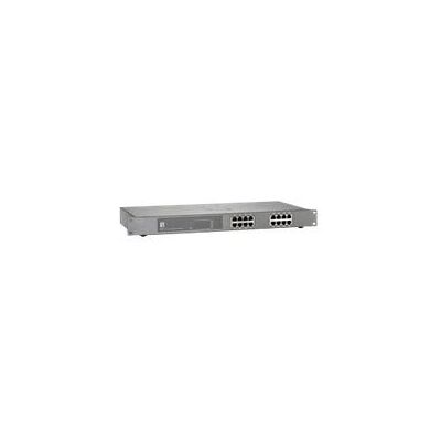 LevelOne GEP-1621 - Switch - onbeheerd - 16 x 10/100/1000 (PoE+) - rack-uitvoering - PoE+ (240 W) LevelOne GEP-1621 - Switch - onbeheerd - 16 x 10/100/1000 (PoE+) - rack-uitvoering - PoE+ (240 W)