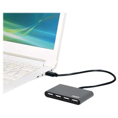 PORT Connect - Hub - 4 x USB 2.0 - desktop PORT Connect - Hub - 4 x USB 2.0 - desktop