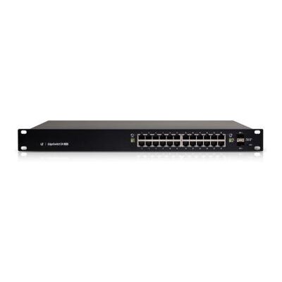 Ubiquiti EdgeSwitch 24 - Switch - L3 - Beheerd - 24 x 10/100/1000 (PoE+) + 2 x Gigabit SFP - rack-uitvoering - PoE+ Ubiquiti EdgeSwitch 24 - Switch - L3 - Beheerd - 24 x 10/100/1000 (PoE+) + 2 x Gigabit SFP - rack-uitvoering - PoE+
