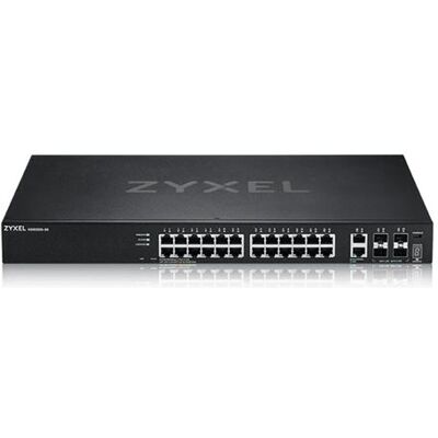 Zyxel XGS2220 Series XGS2220-30 - Switch - L3 access, NebulaFLEX Cloud - Beheerd - 24 x Gigabit Ethernet + 6 x 10/100/1000 (uplink) - desktop, rack-uitvoering Zyxel XGS2220 Series XGS2220-30 - Switch - L3 access, NebulaFLEX Cloud - Beheerd - 24 x Gigabit Ethernet + 6 x 10/100/1000 (uplink) - desktop, rack-uitvoering