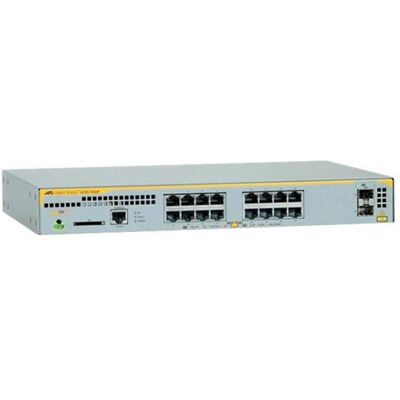 Allied telesis, inc Allied Telesis AT x230-18GP - Switch - L2+ - Beheerd - 16 x 10/100/1000 (PoE+) + 2 x SFP - desktop, rack-uitvoering, wandbevestiging - PoE+ (240 W) Allied telesis, inc Allied Telesis AT x230-18GP - Switch - L2+ - Beheerd - 16 x 10/100/1000 (PoE+) + 2 x SFP - desktop, rack-uitvoering, wandbevestiging - PoE+ (240 W)