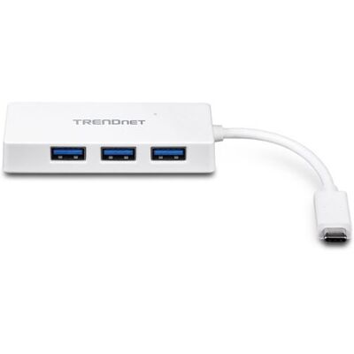 TRENDnet TUC-H4E - Hub - 4 x SuperSpeed USB 3.0 + 1 x USB-C - desktop TRENDnet TUC-H4E - Hub - 4 x SuperSpeed USB 3.0 + 1 x USB-C - desktop