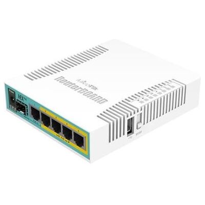 MikroTik RouterBOARD hEX RB960PGS - Router 4-poorts switch - 1GbE MikroTik RouterBOARD hEX RB960PGS - Router 4-poorts switch - 1GbE