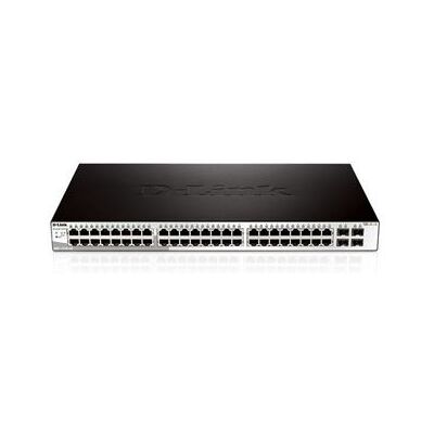 D-link systems D-Link Web Smart DGS-1210-52 - Switch - Beheerd - 48 x 10/100/1000 + 4 x Gigabit SFP - desktop, rack-uitvoering D-link systems D-Link Web Smart DGS-1210-52 - Switch - Beheerd - 48 x 10/100/1000 + 4 x Gigabit SFP - desktop, rack-uitvoering