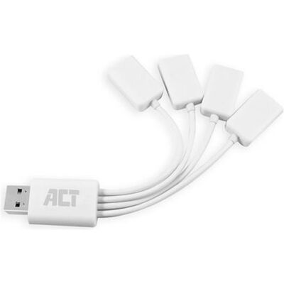 ACT - Hub - flexible - 4 x USB 2.0 - desktop ACT - Hub - flexible - 4 x USB 2.0 - desktop