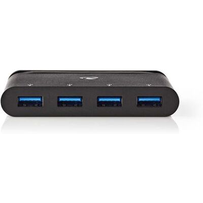 Nedis TCARF200BK - Hub - 4 x SuperSpeed USB 3.0 - desktop Nedis TCARF200BK - Hub - 4 x SuperSpeed USB 3.0 - desktop