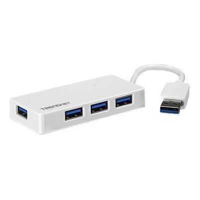 TRENDnet TU3 H4E - Hub - 4 x SuperSpeed USB 3.0 - desktop TRENDnet TU3 H4E - Hub - 4 x SuperSpeed USB 3.0 - desktop