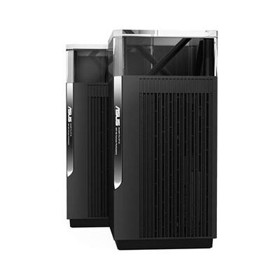 ASUS ZenWiFi Pro ET12 - Wifi-systeem - (2 routers) - tot 6000 vierkante voet - maas 1GbE, 2.5GbE - Wi-Fi 6E - multiband ASUS ZenWiFi Pro ET12 - Wifi-systeem - (2 routers) - tot 6000 vierkante voet - maas 1GbE, 2.5GbE - Wi-Fi 6E - multiband
