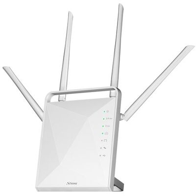 Strong Dual Band Gigabit Router 1200 - Draadloze router 4-poorts switch - 1GbE - Wi-Fi 5 - Dual Band Strong Dual Band Gigabit Router 1200 - Draadloze router 4-poorts switch - 1GbE - Wi-Fi 5 - Dual Band