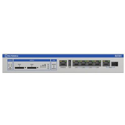Teltonika RUTXR1 - Draadloze router - WWAN 4-poorts switch - 1GbE - Wi-Fi 5 - rack-uitvoering Teltonika RUTXR1 - Draadloze router - WWAN 4-poorts switch - 1GbE - Wi-Fi 5 - rack-uitvoering