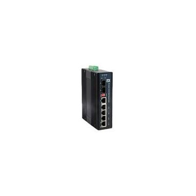 LevelOne IES-0600 - Switch - onbeheerd - 4 x 10/100 + 1 x Gigabit SFP + 1 x Gigabit SFP-combinatie - monteerbaar op DIN-rails - Gelijkstroom LevelOne IES-0600 - Switch - onbeheerd - 4 x 10/100 + 1 x Gigabit SFP + 1 x Gigabit SFP-combinatie - monteerbaar op DIN-rails - Gelijkstroom