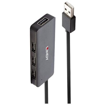 Lindy - Hub - 4 x USB 2.0 - desktop Lindy - Hub - 4 x USB 2.0 - desktop