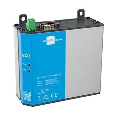 INSYS icom SCR-E 200 - Router 2-poorts switch - Modbus - monteerbaar op DIN-rails, wandbevestiging INSYS icom SCR-E 200 - Router 2-poorts switch - Modbus - monteerbaar op DIN-rails, wandbevestiging