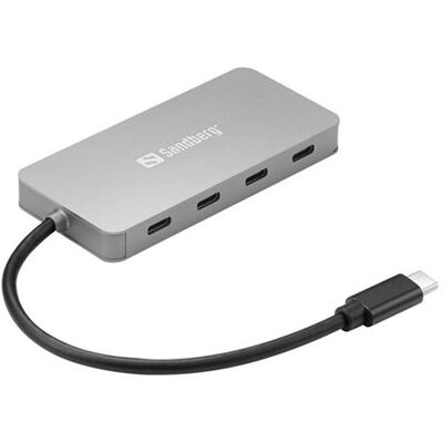 Sandberg - Hub - 4 x USB-C - desktop Sandberg - Hub - 4 x USB-C - desktop