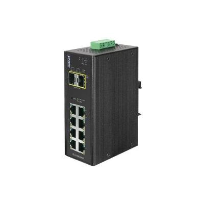 Planet technology PLANET IGS-10020MT - Switch - Beheerd - 8 x 10/100/1000 + 2 x Gigabit SFP - monteerbaar op DIN-rails, wandbevestiging - 24 V wisselstroom / 12 - 48 V gelijkstroom Planet technology PLANET IGS-10020MT - Switch - Beheerd - 8 x 10/100/1000 + 2 x Gigabit SFP - monteerbaar op DIN-rails, wandbevestiging - 24 V wisselstroom / 12 - 48 V gelijkstroom