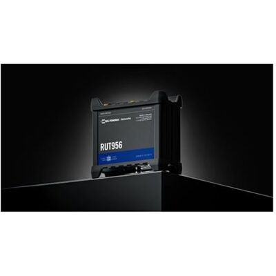 Teltonika RUT956 - Draadloze router - WWAN 3-poorts switch - Wi-Fi - 3G, 4G, 2G - monteerbaar op DIN-rails Teltonika RUT956 - Draadloze router - WWAN 3-poorts switch - Wi-Fi - 3G, 4G, 2G - monteerbaar op DIN-rails