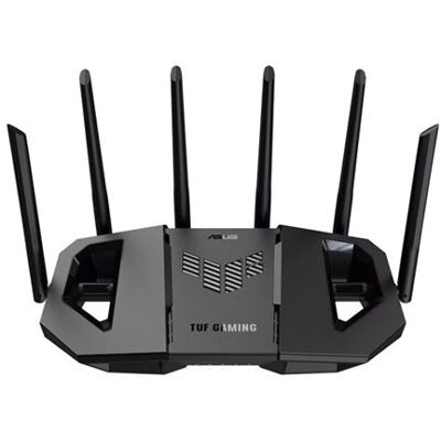 ASUS TUF Gaming BE9400 - Draadloze router 4-poorts switch - 1GbE, 2.5GbE, Wi-Fi 7 multiband ASUS TUF Gaming BE9400 - Draadloze router 4-poorts switch - 1GbE, 2.5GbE, Wi-Fi 7 multiband
