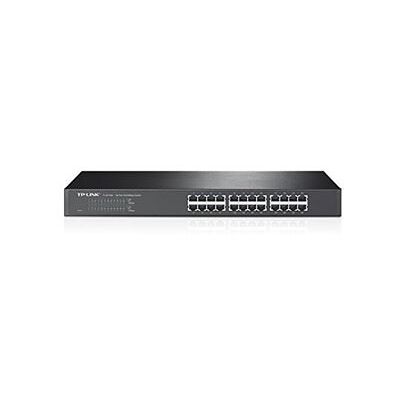 TP-LINK TL-SF1024 - switch - 24 poorten - desktop, rack-uitvoering TP-LINK TL-SF1024 - switch - 24 poorten - desktop, rack-uitvoering