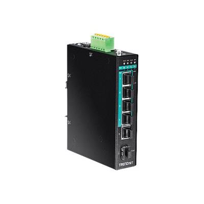 TRENDnet TI-PG541 - switch - 5 poorten TRENDnet TI-PG541 - switch - 5 poorten