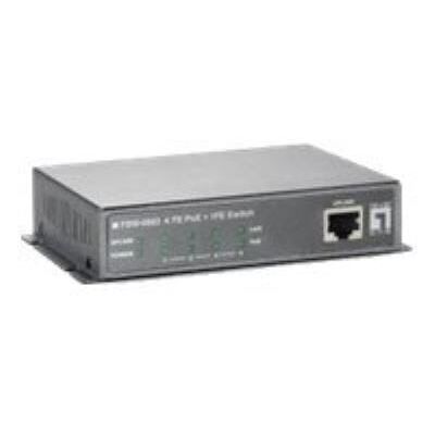 LevelOne FSW-0503 - Switch - 4 x 10/100 (PoE) + 1 x 10/100 - desktop - PoE LevelOne FSW-0503 - Switch - 4 x 10/100 (PoE) + 1 x 10/100 - desktop - PoE