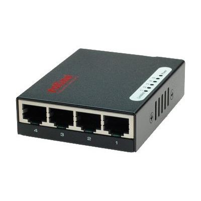 Secomp ROLINE Pocket Fast Ethernet Switch - Switch - onbeheerd - 5 x 10/100 - desktop Secomp ROLINE Pocket Fast Ethernet Switch - Switch - onbeheerd - 5 x 10/100 - desktop