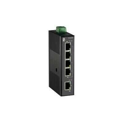 LevelOne Infinity IES-0500 - switch - 5 poorten - onbeheerd - monteerbaar op DIN-rails LevelOne Infinity IES-0500 - switch - 5 poorten - onbeheerd - monteerbaar op DIN-rails