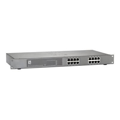 LevelOne FEP-1612 - switch - 16 poorten - rack-uitvoering LevelOne FEP-1612 - switch - 16 poorten - rack-uitvoering